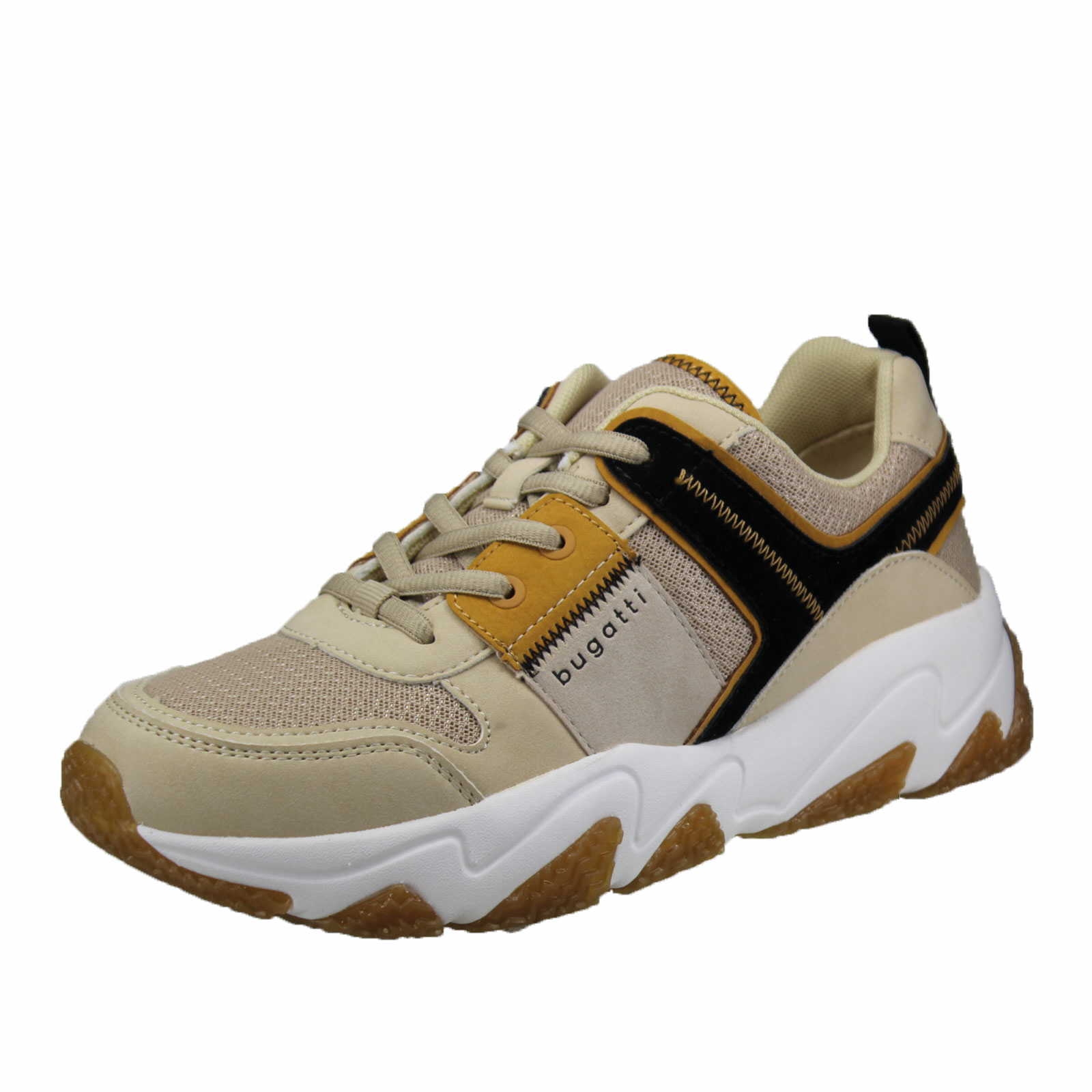 bugatti shoes Sneaker für Damen in beige | Schuhparadies